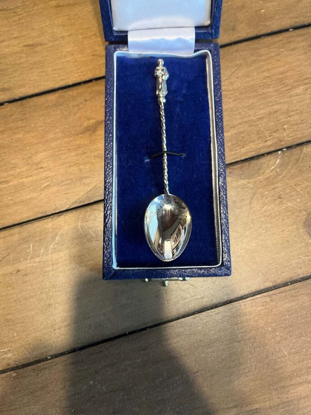 Turner & Simpson Sterling Silver Apostle Spoon, Birmingham 1944, Cased